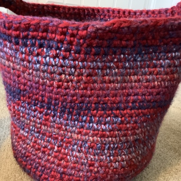 Boho sturdy bag plant holder large - Picture 6 of 6